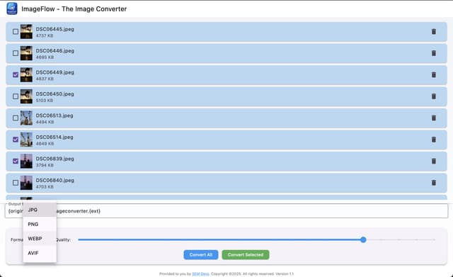 ImageFlow - Screenshot